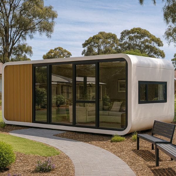 Construção modular para habitação