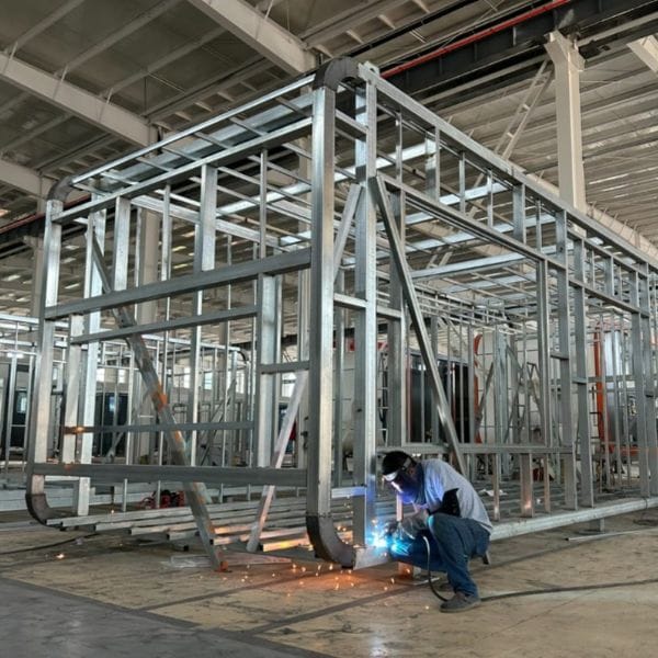 Habitação modular finalizada